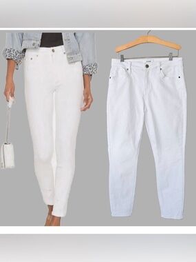 pistola  Revolve White High-Rise Oslo Jeans
